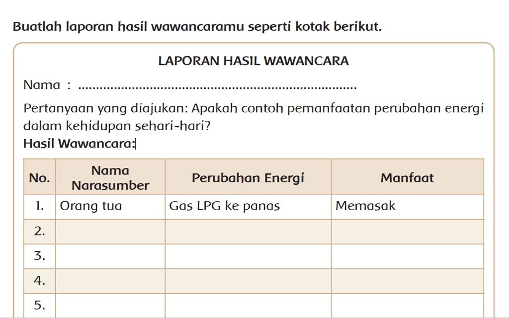 Detail Contoh Perubahan Energi Dalam Kehidupan Sehari Hari Nomer 49