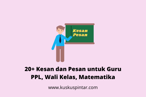 Detail Contoh Pesan Dan Kesan Untuk Guru Nomer 6