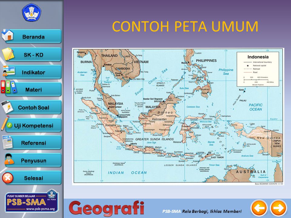 Detail Contoh Peta Umum Adalah Nomer 7