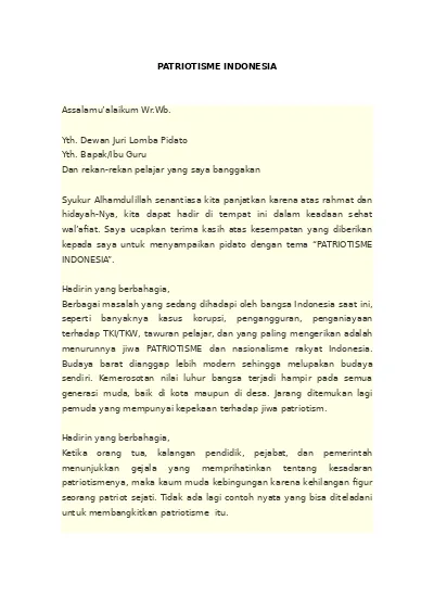 Detail Contoh Pidato Bahasa Inggris Tentang Menjadi Diri Sendiri Nomer 46