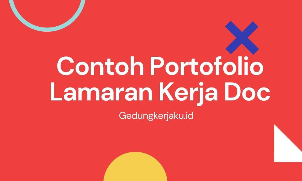 Detail Contoh Portofolio Untuk Melamar Kerja Nomer 39