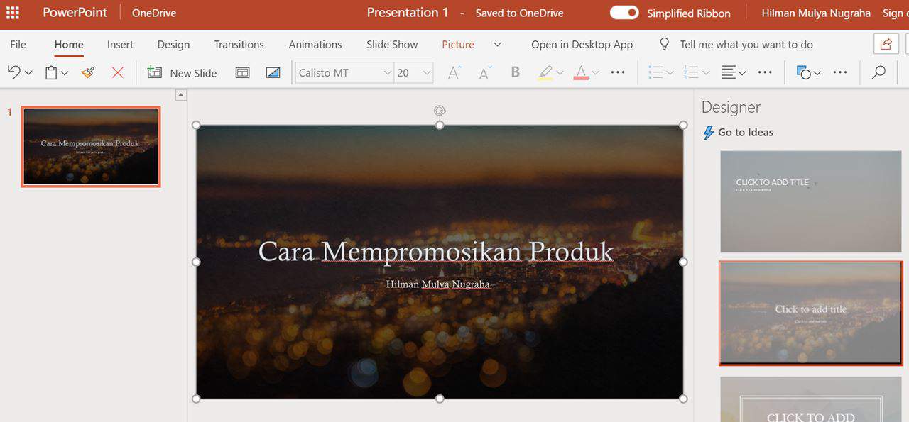 Detail Contoh Power Point Penjualan Berbasis Online Nomer 39