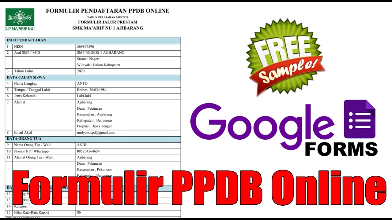 Detail Contoh Ppdb Online Nomer 4