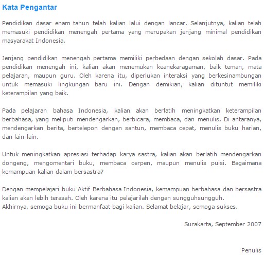 Detail Contoh Prakata Buku Nomer 3