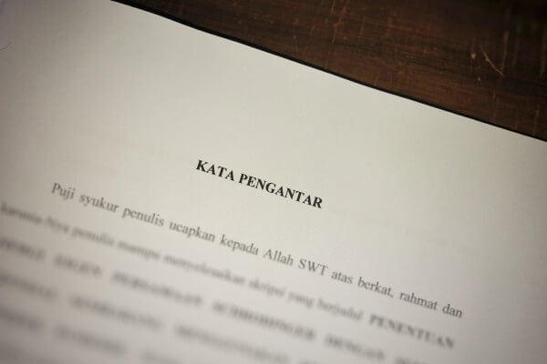 Detail Contoh Prakata Buku Nomer 28