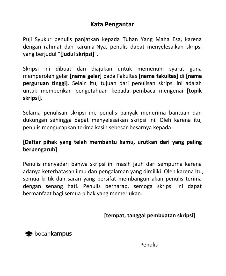 Detail Contoh Prakata Buku Nomer 35