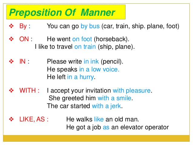 Detail Contoh Preposition At In On Bahasa Inggris Nomer 13