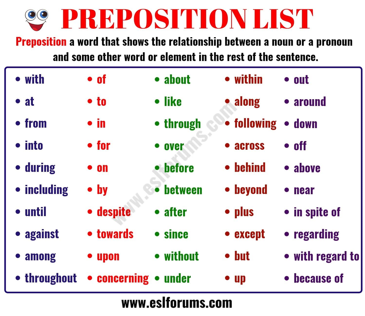 Detail Contoh Preposition At In On Bahasa Inggris Nomer 50