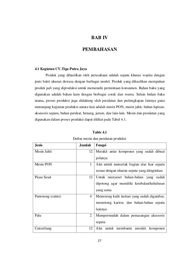 Detail Contoh Produksi Massal Sepatu Nomer 18