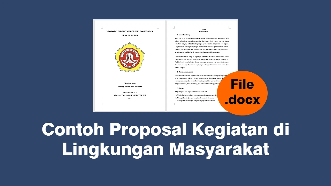 Detail Contoh Proposal Acara Nomer 41