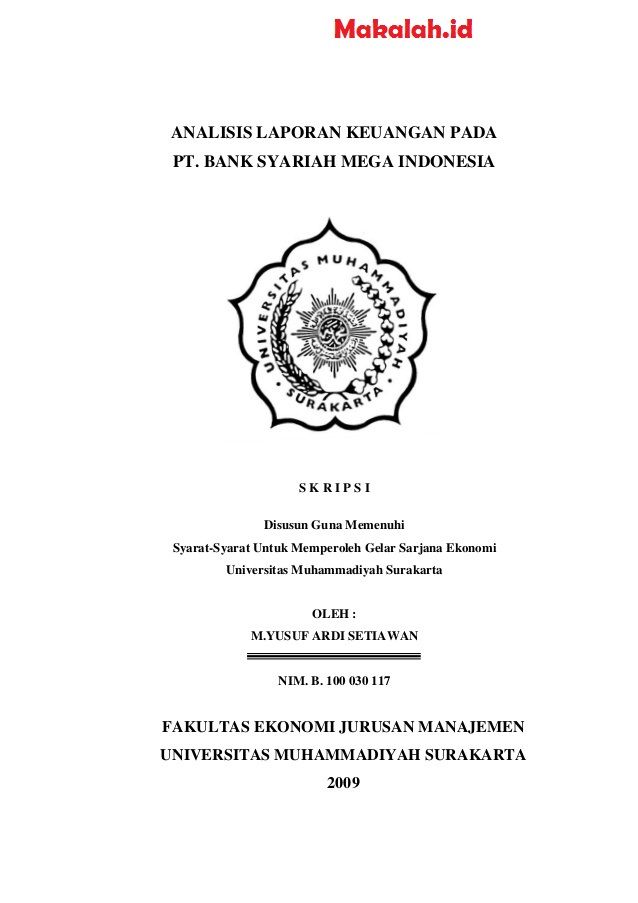 Detail Contoh Proposal Akuntansi Nomer 6