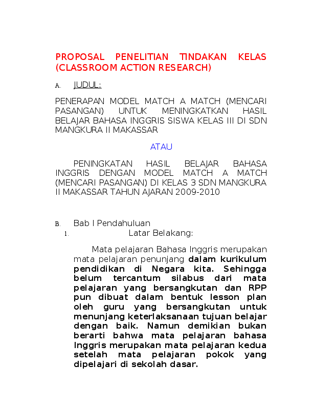 Detail Contoh Proposal Dalam Bahasa Inggris Nomer 39