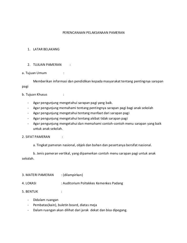 Detail Contoh Proposal Kegiatan Bazar Buku Di Sekolah Nomer 16