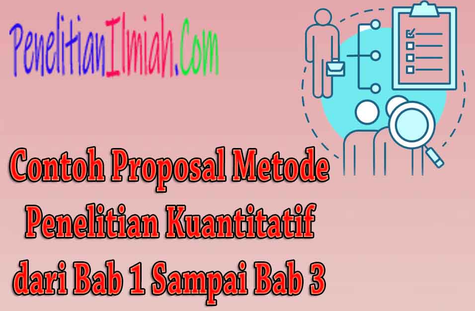 Detail Contoh Proposal Kuantitatif Nomer 11