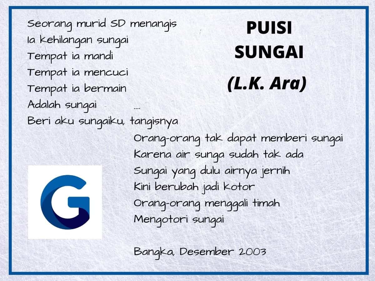 Detail Contoh Puisi Pendek Bahasa Indonesia Nomer 31