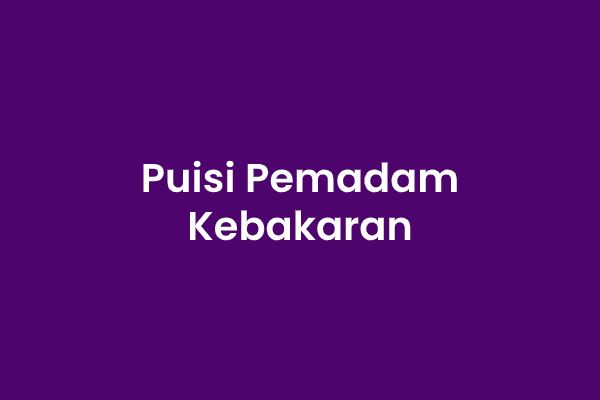 Detail Contoh Puisi Pendek Bahasa Indonesia Nomer 47