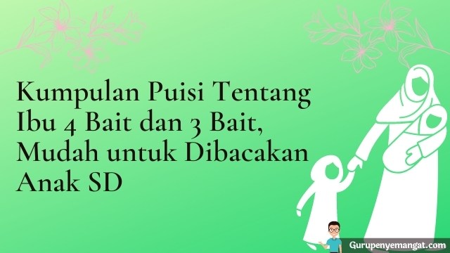 Detail Contoh Puisi Untuk Ibu Nomer 2