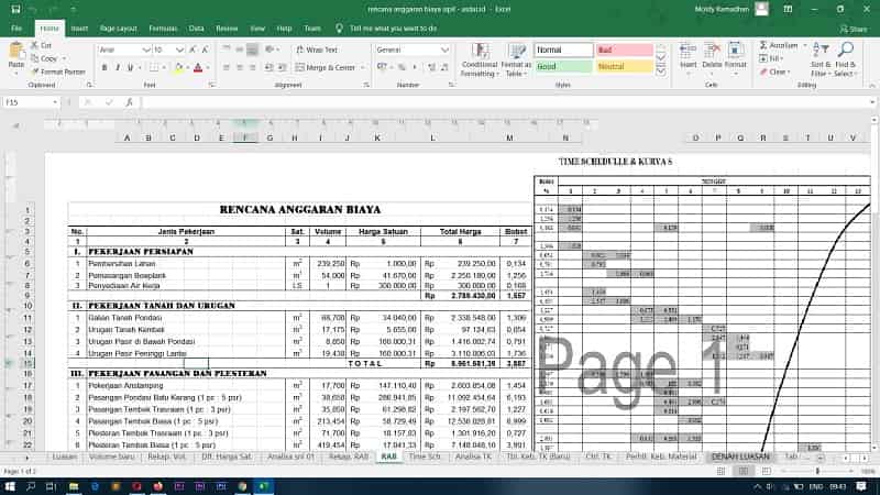 Detail Contoh Rab Renovasi Rumah Excel 2019 Nomer 41