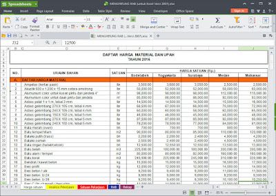 Detail Contoh Rab Rumah Excel Nomer 37