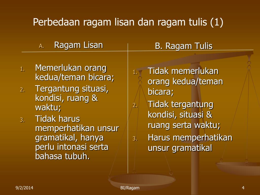 Detail Contoh Ragam Bahasa Tulis Nomer 45