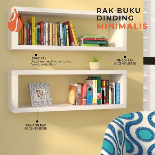 Detail Contoh Rak Buku Gantung Nomer 30