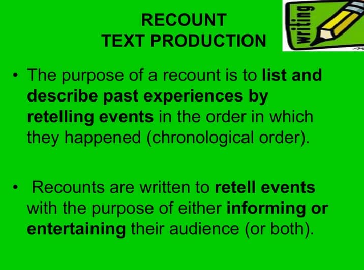 Detail Contoh Recount Text Singkat Beserta Generic Structure Dan Artinya Nomer 2