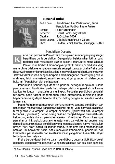 Detail Contoh Resensi Buku Pelajaran Nomer 9