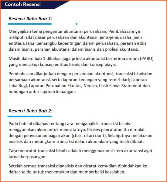 Detail Contoh Resensi Buku Pelajaran Nomer 21