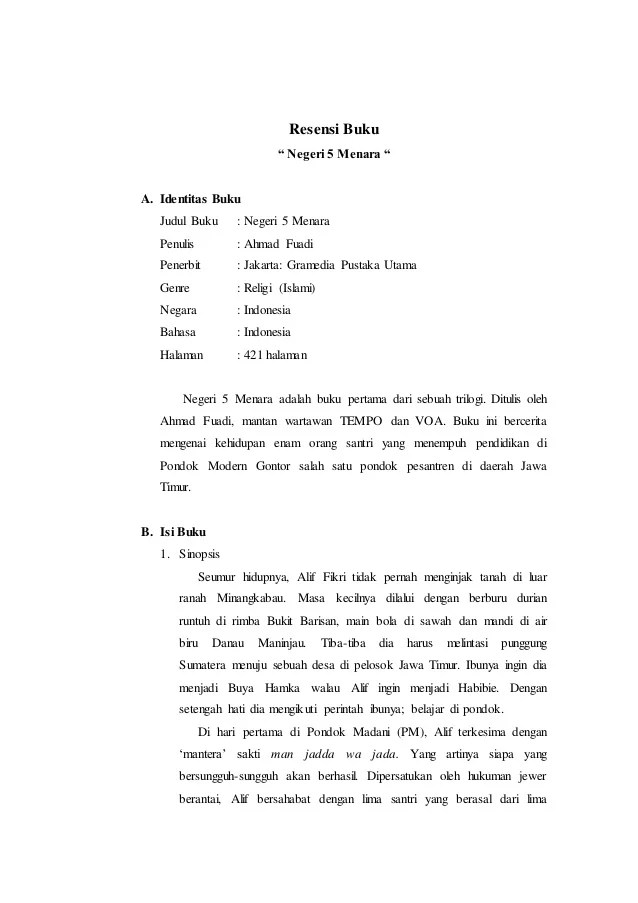 Detail Contoh Resensi Novel Bahasa Sunda Nomer 4
