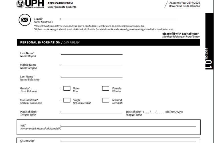 Detail Contoh Reservation Form Dalam Bahasa Inggris Nomer 10