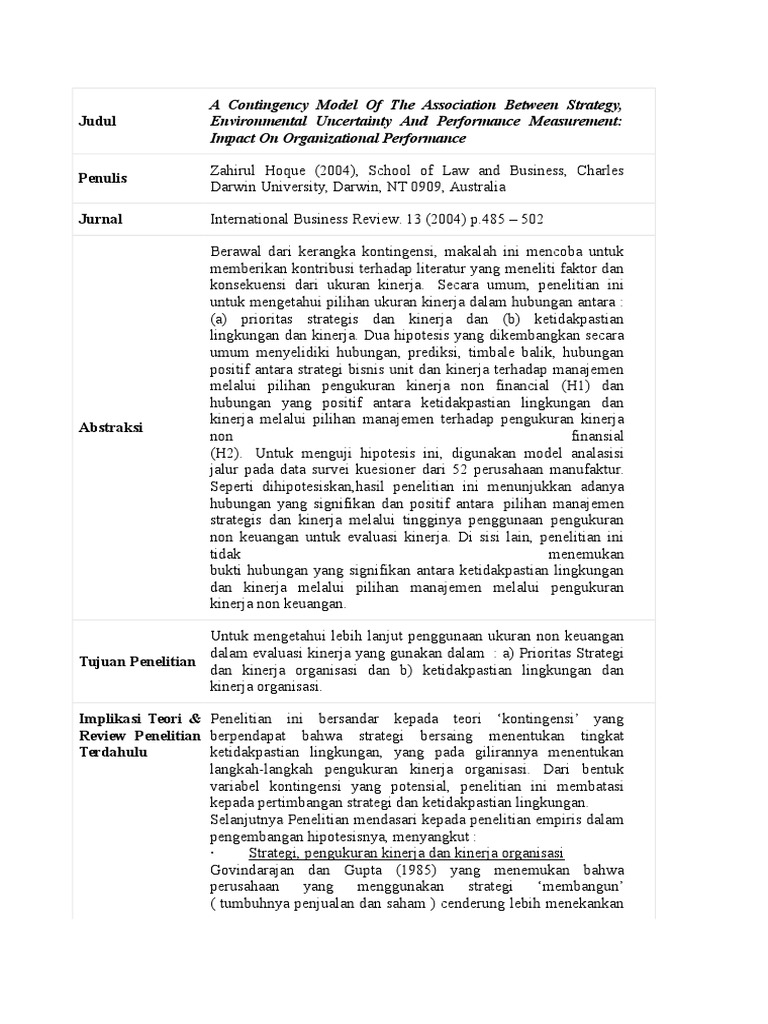 Detail Contoh Review Jurnal Akuntansi Nomer 24