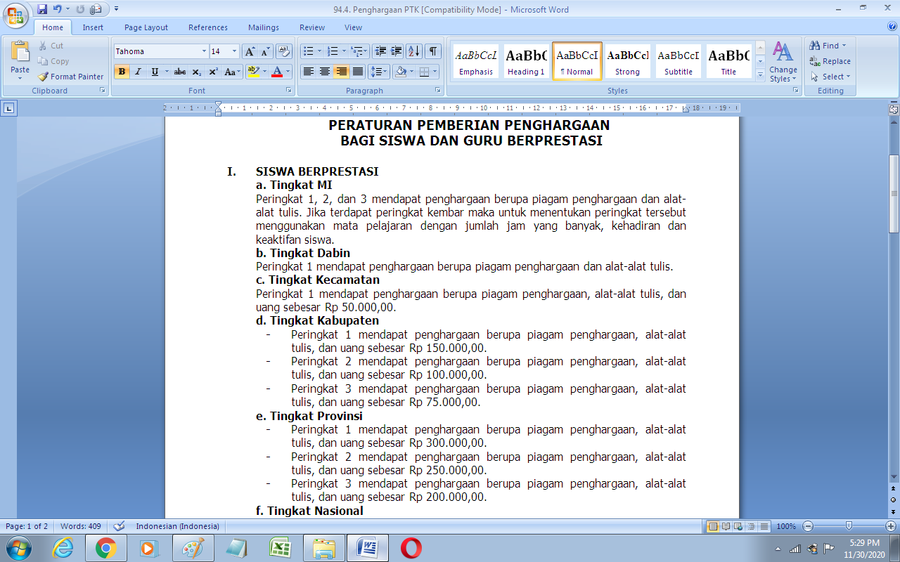 Detail Contoh Reward Untuk Siswa Nomer 35