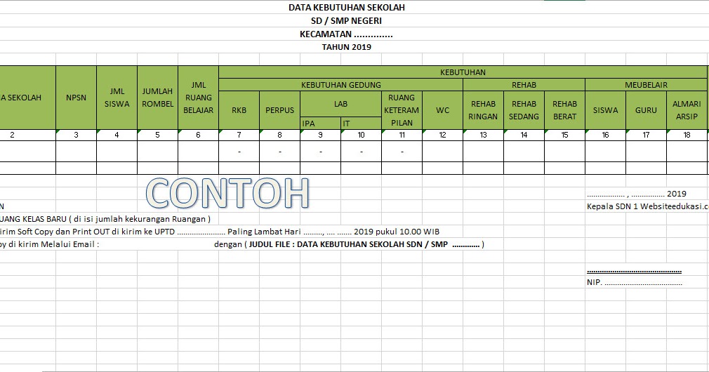 Detail Contoh Rkas Sd 2019 Format Excel Nomer 35