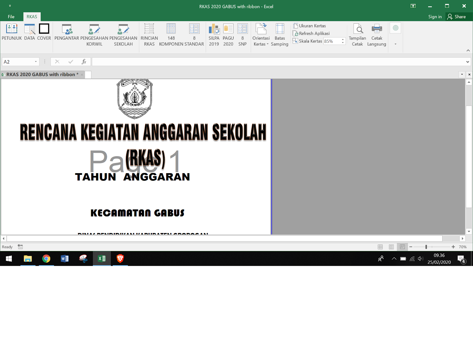 Detail Contoh Rkas Smp 2020 Format Excel Nomer 15