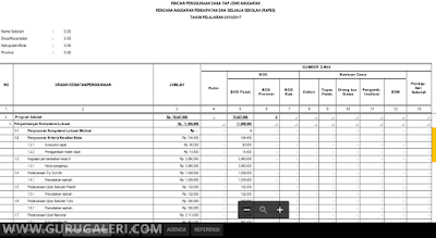 Detail Contoh Rkas Smp 2020 Format Excel Nomer 53