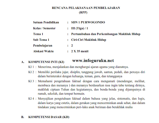 Detail Contoh Rpp Bahasa Indonesia Sd Nomer 39