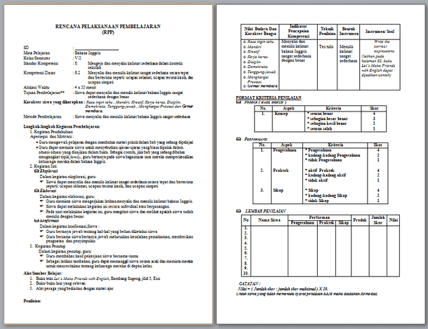 Detail Contoh Rpp Bahasa Inggris Sma Nomer 29