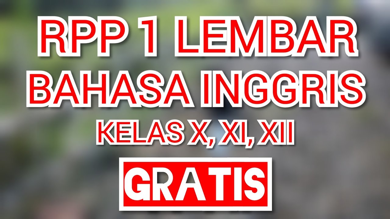 Detail Contoh Rpp Bahasa Inggris Sma Nomer 53