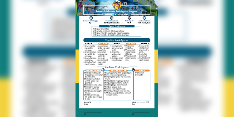 Detail Contoh Rpp Untuk Paud Nomer 4