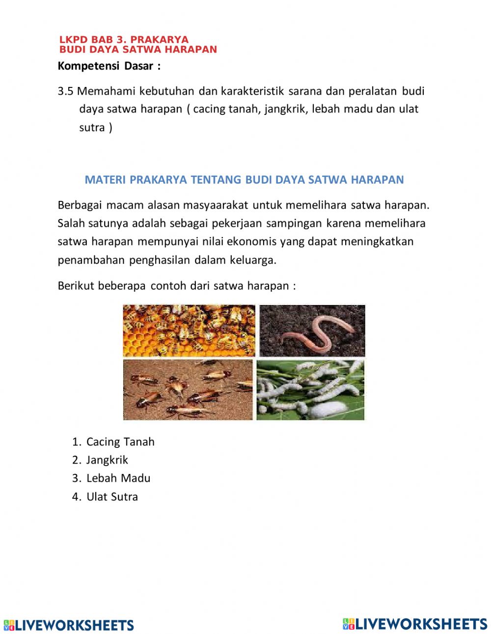 Detail Contoh Satwa Harapan Nomer 3