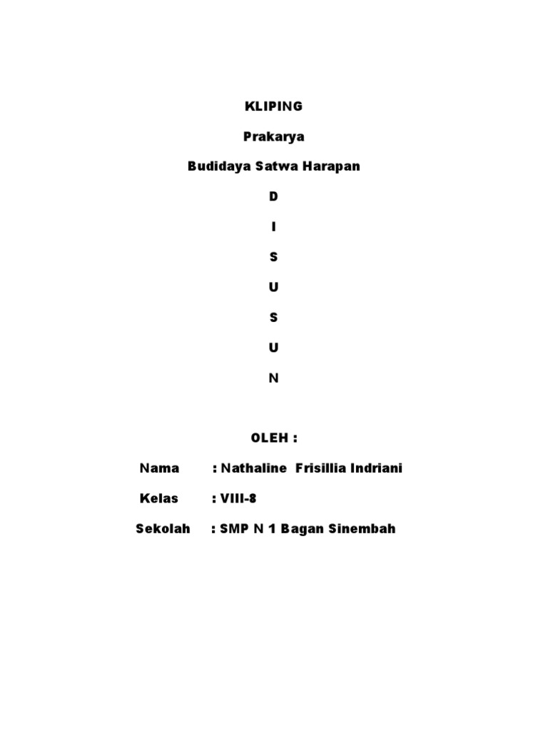 Detail Contoh Satwa Harapan Nomer 56