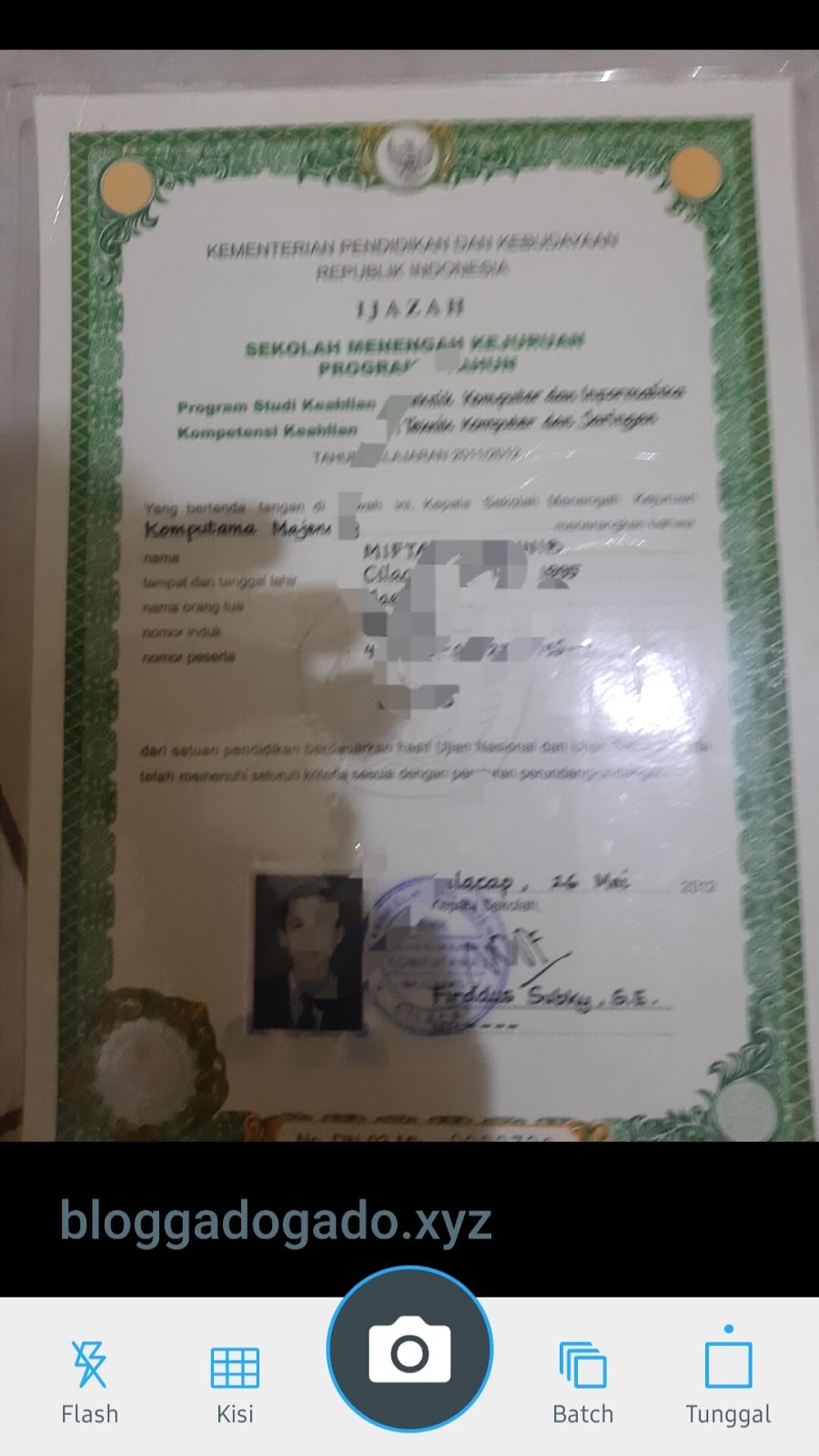 Detail Contoh Scan Ijazah Untuk Lamaran Kerja Nomer 6