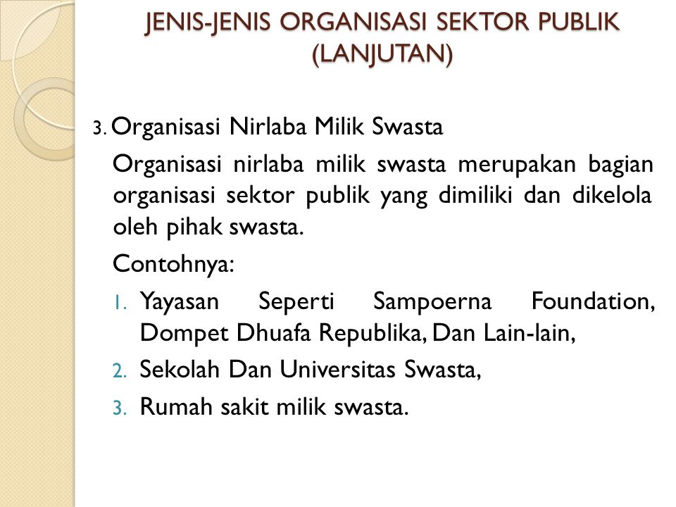 Detail Contoh Sektor Publik Nomer 4