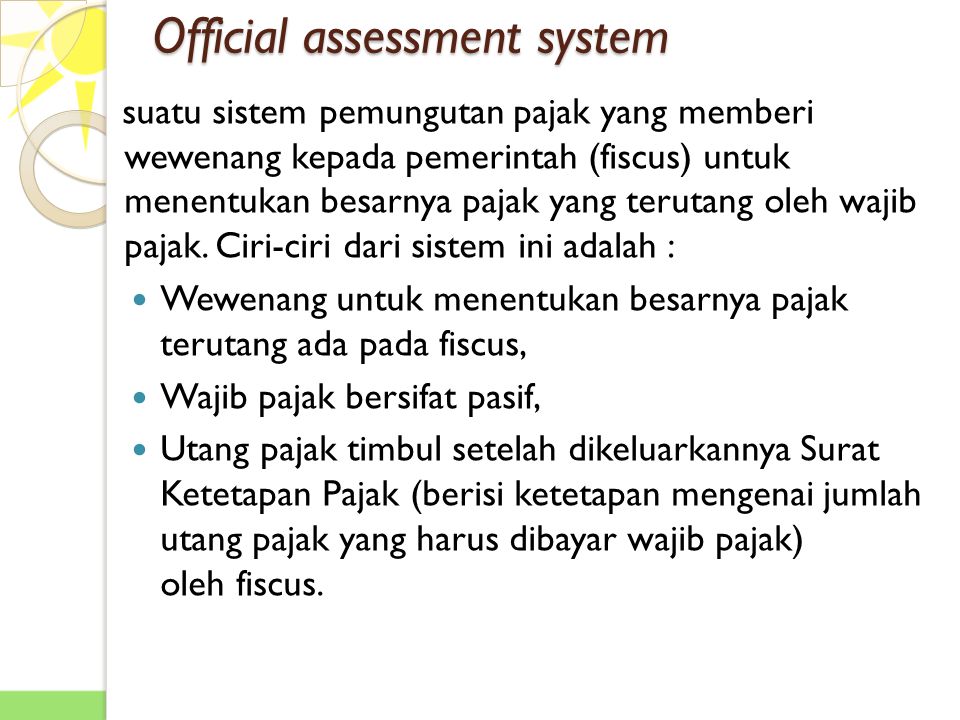 Detail Contoh Self Assessment System Nomer 19