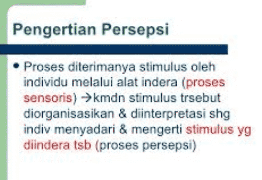 Detail Contoh Sensasi Dan Persepsi Nomer 17