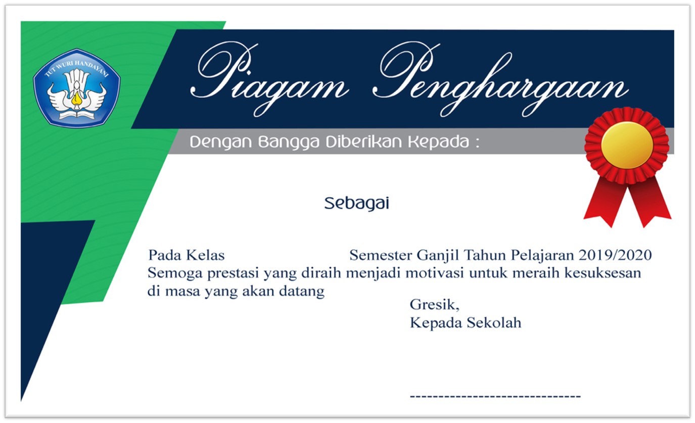 Download Contoh Sertifikat Penghargaan Nomer 44