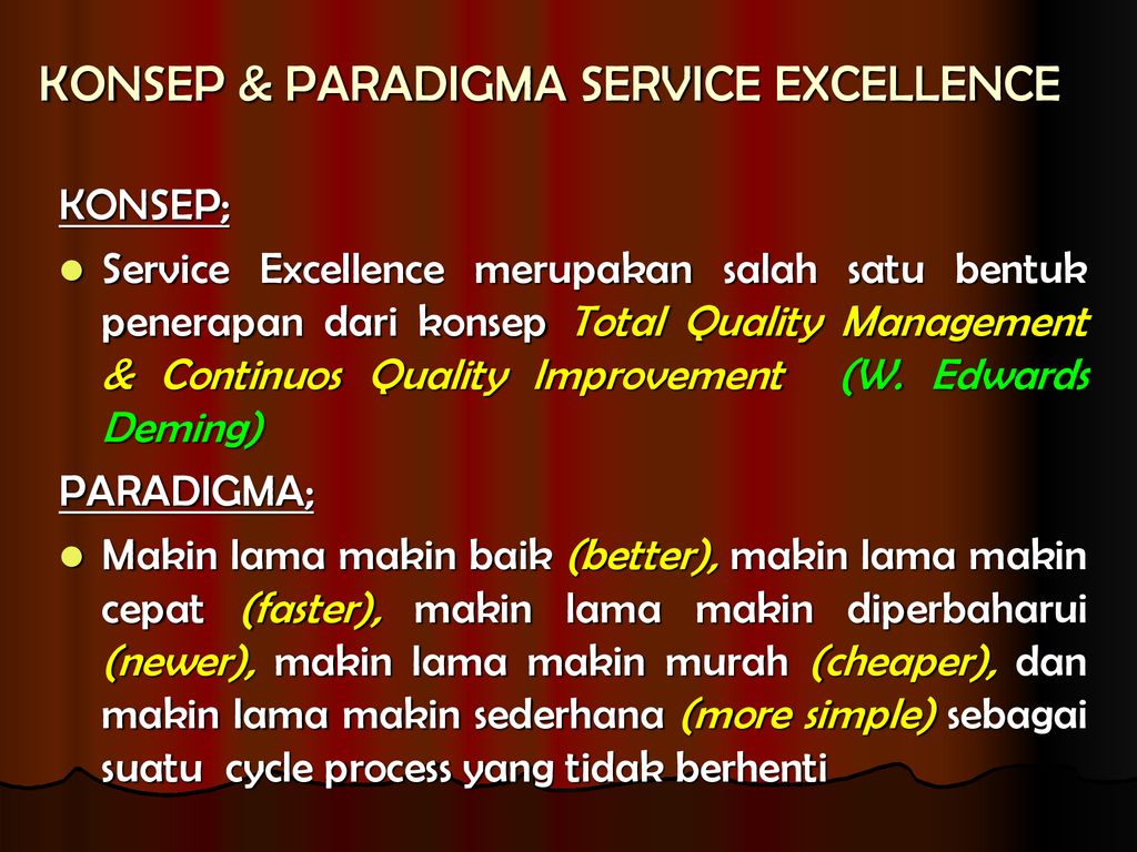 Detail Contoh Service Excellence Nomer 23