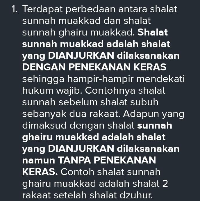 Detail Contoh Shalat Sunnah Ghairu Muakkad Nomer 20