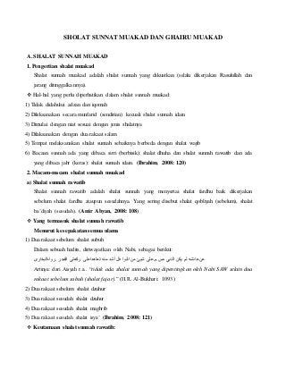Detail Contoh Shalat Sunnah Rawatib Muakkad Nomer 23
