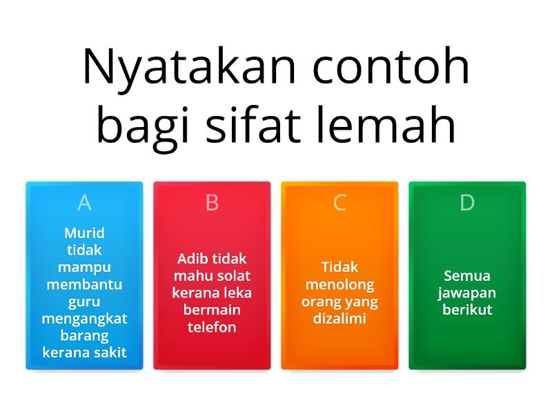 Detail Contoh Sifat Manusia Nomer 41